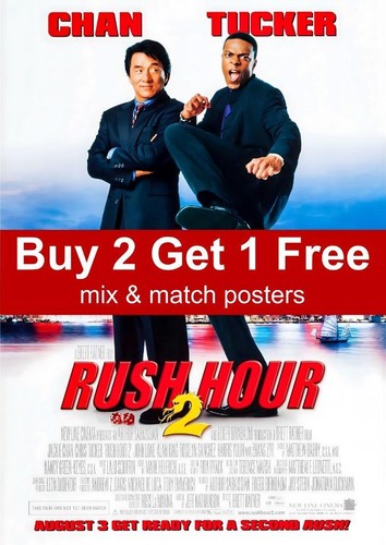 Rush hour locandina film - hour, 2