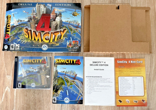 Simcity deluxe edition pc - simcity, 4